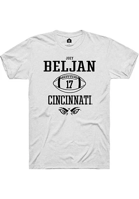 Joey Beljan Cincinnati Bearcats Rally NIL Sport Icon Short Sleeve T Shirt