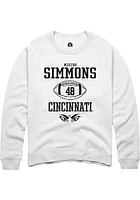 Weston Simmons Rally Cincinnati Bearcats Mens NIL Sport Icon Long Sleeve Crew Sweatshirt