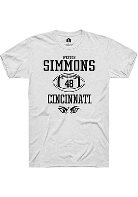 Weston Simmons Cincinnati Bearcats Rally NIL Sport Icon Short Sleeve T Shirt