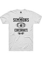 Weston Simmons Cincinnati Bearcats Rally NIL Sport Icon Short Sleeve T Shirt