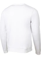 Ohio State Buckeyes Mens White Brutus Long Sleeve Crew Sweatshirt