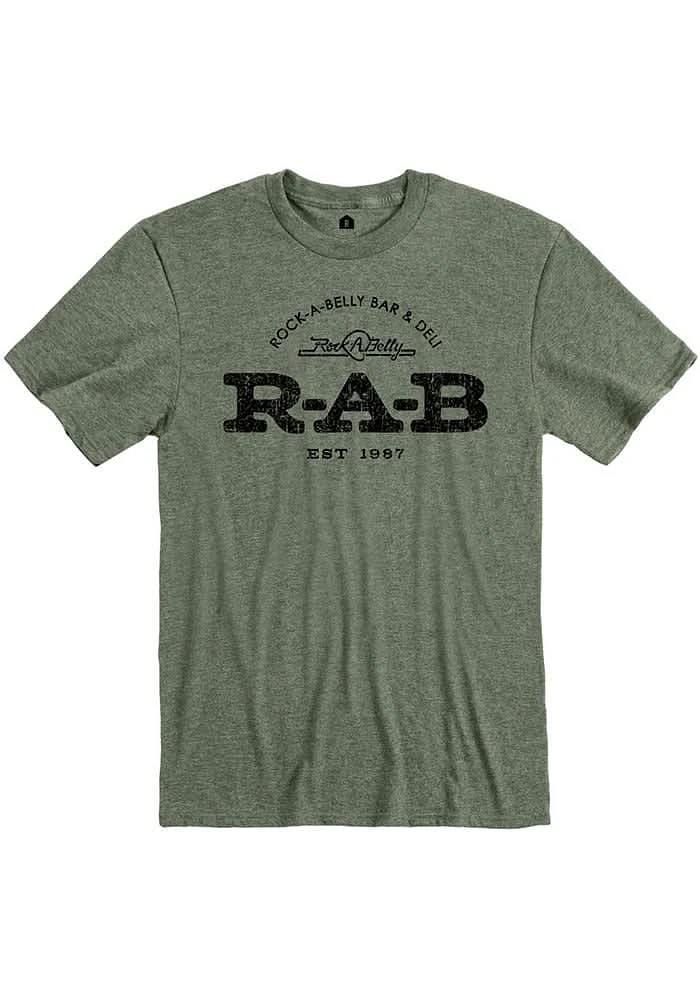 Rally Manhattan Olive RAB Short Sleeve Fashion T Shirt