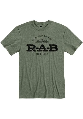 Rally Manhattan Olive RAB Short Sleeve Fashion T Shirt