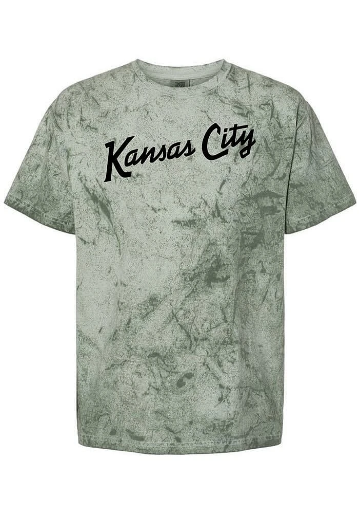 Rally Kansas City Green RH Script Short Sleeve T Shirt