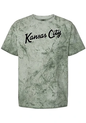 Rally Kansas City Green RH Script Short Sleeve T Shirt