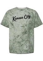 Rally Kansas City Green RH Script Short Sleeve T Shirt