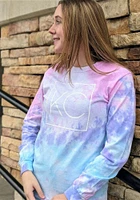 Rally Kansas City Womens Purple Square LS Tee