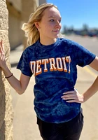 Rally Detroit Navy Blue Bridge Arch Short Sleeve T Shirt