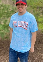 Rally St Louis Light Blue Bridge Arch Short Sleeve T Shirt
