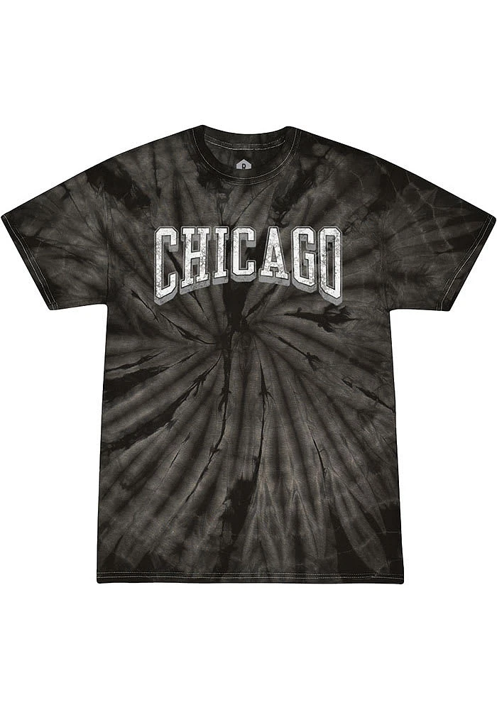 Rally Chicago Black Bridge Arch Short Sleeve T Shirt