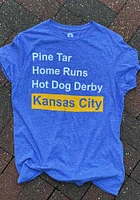 Rally Kansas City Blue Fan Favorites Short Sleeve Fashion T Shirt