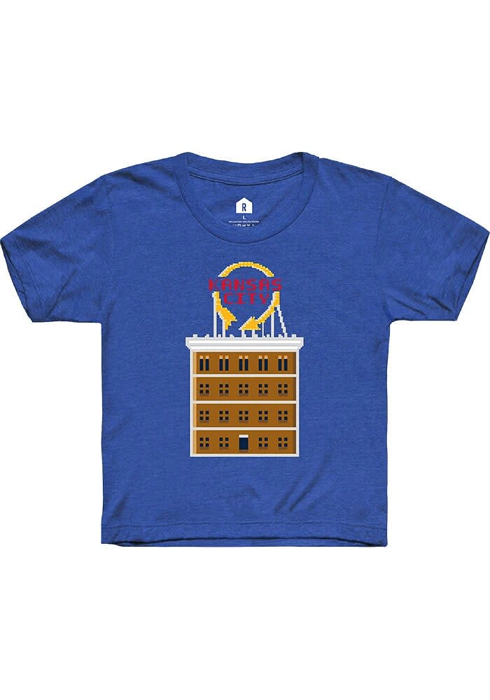 Rally Kansas City Youth Blue Western Auto Short Sleeve T-Shirt