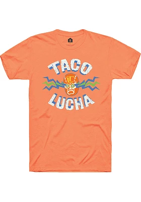 Rally Manhattan Orange Prime Logo Short Sleeve Fashion T Shirt
