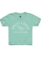 Rally Michigan Youth Green State of Mind Short Sleeve T-Shirt
