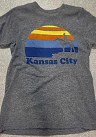 Rally Kansas City Youth Grey KC Scout Short Sleeve T-Shirt