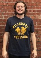 Rally Manhattan Navy Blue Pillsbury Crossing Short Sleeve Fashion T Shirt