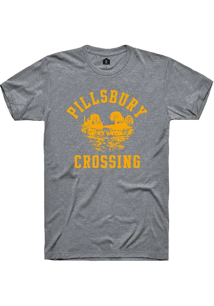 Rally Manhattan Graphite Pillsbury Crossing Short Sleeve Fashion T Shirt