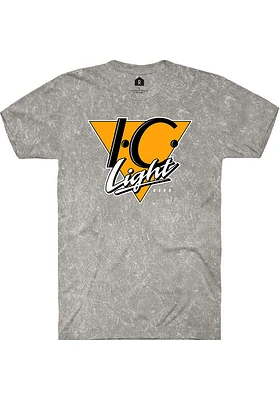 Rally Pittsburgh Retro Triangle Logo Short Sleeve T Shirt