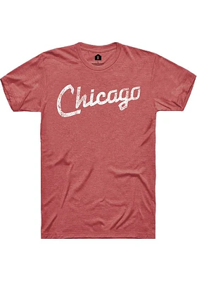 Rally Chicago RH Script Short Sleeve T Shirt