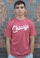 Rally Chicago RH Script Short Sleeve T Shirt