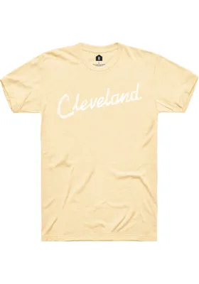 Rally Cleveland RH Script Short Sleeve T Shirt