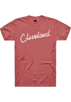 Rally Cleveland RH Script Short Sleeve T Shirt