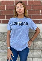 Rally Chicago Grey Lightening Bolt Short Sleeve T Shirt