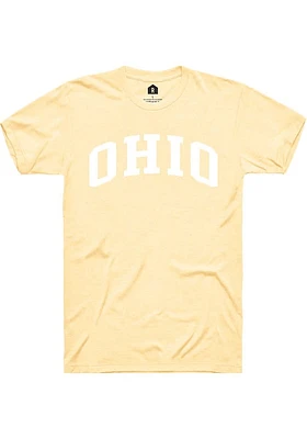 Rally Ohio Yellow Arch Wordmark Short Sleeve T Shirt