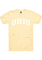 Rally Ohio Yellow Arch Wordmark Short Sleeve T Shirt