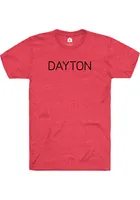 Rally Dayton Red Disconnect Design Short Sleeve Fashion T Shirt