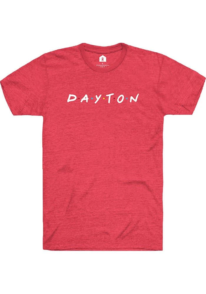 Rally Dayton Red Dots Short Sleeve Fashion T Shirt