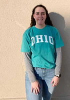 Rally Ohio Arch Wordmark Short Sleeve T Shirt