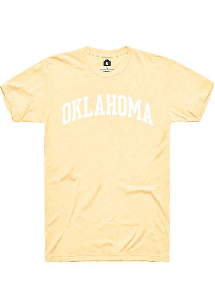 Rally Oklahoma Yellow Arch Wordmark Short Sleeve T Shirt