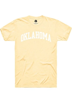 Rally Oklahoma Yellow Arch Wordmark Short Sleeve T Shirt