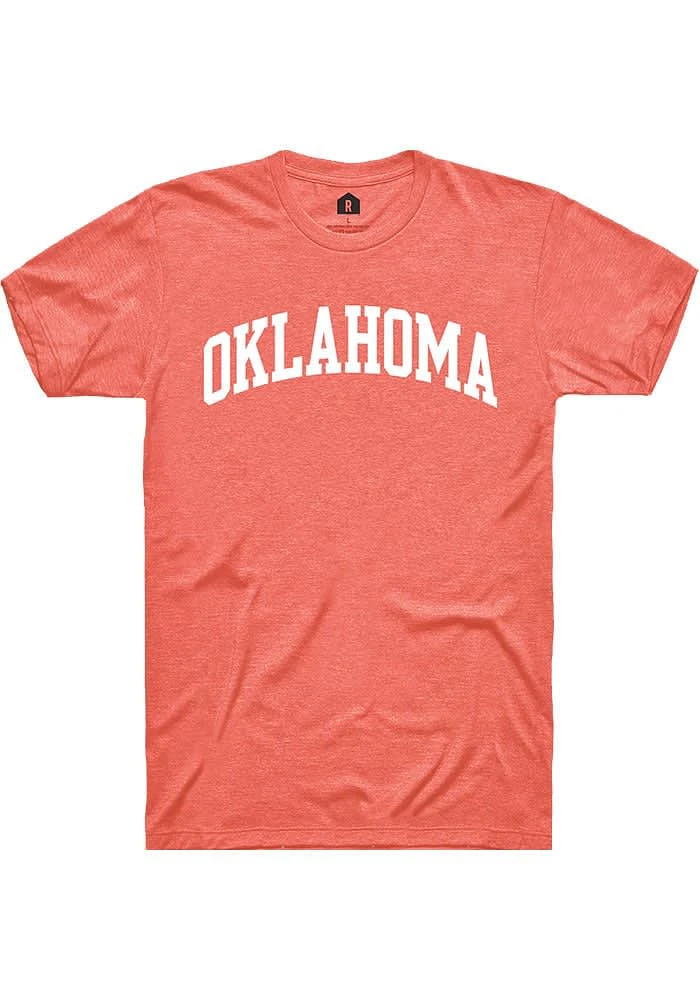 Rally Oklahoma Arch Wordmark Short Sleeve T Shirt