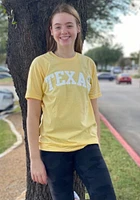 Rally Texas Arch Wordmark Short Sleeve T Shirt