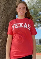 Rally Texas Arch Wordmark Short Sleeve T Shirt