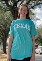 Rally Texas Arch Wordmark Short Sleeve T Shirt