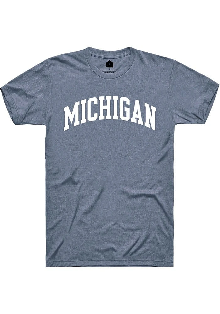 Rally Michigan Arch Wordmark Short Sleeve T Shirt