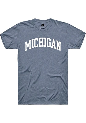 Rally Michigan Arch Wordmark Short Sleeve T Shirt