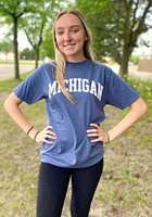 Rally Michigan Arch Wordmark Short Sleeve T Shirt