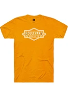 Rally Kansas City Orange Prime Logo Design Short Sleeve Fashion T Shirt