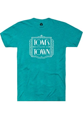 Rally Kansas City Teal Prime Logo Short Sleeve Fashion T Shirt