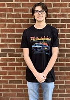 Rally Philadelphia Black Muscle Car Short Sleeve Fashion T Shirt
