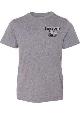 Rally Pittsburgh Youth Grey Bite Me Short Sleeve T-Shirt