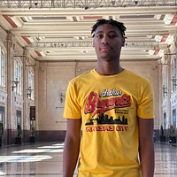 Rally Kansas City Gold World Famous Skyline Short Sleeve T Shirt