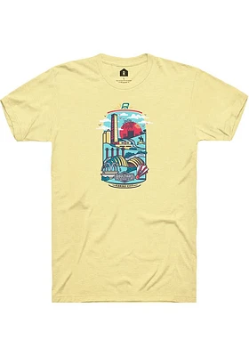 Rally Kansas City Yellow Cityscape Can Short Sleeve T Shirt