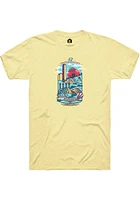 Rally Kansas City Yellow Cityscape Can Short Sleeve T Shirt