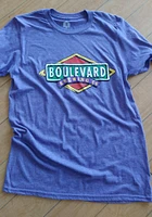 Rally Kansas City Purple Drawn Logo Short Sleeve Fashion T Shirt