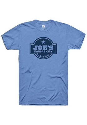 Rally Kansas City Light Blue Prime Logo Short Sleeve Fashion T Shirt